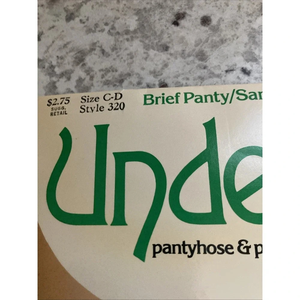 Vintage‎ Underalls Size C-D Style 320 Color Taupe NOS Brief Panty